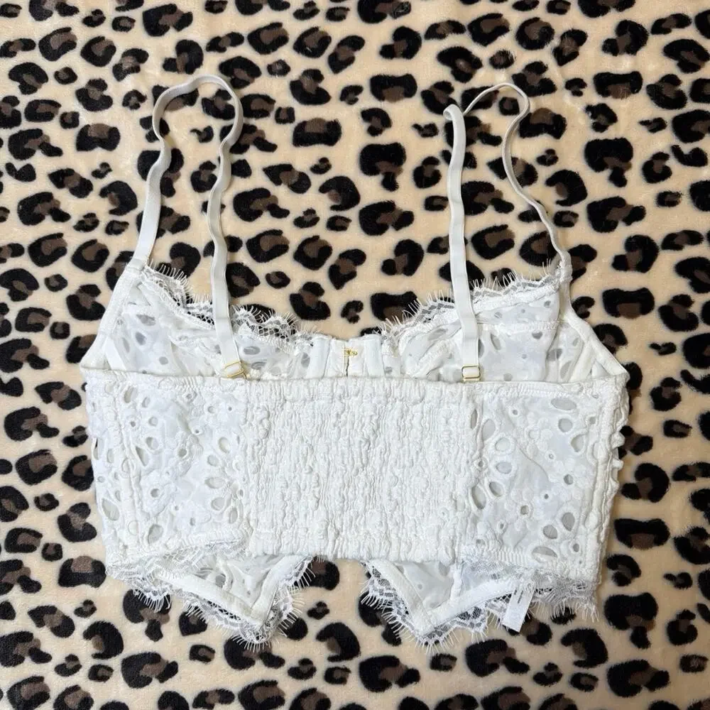 Anthropologie Giselle Lace Bustier Top - Picture 5 of 8